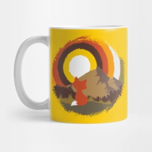 Nature's artwork; Thinking outside of the Red Fox Mug